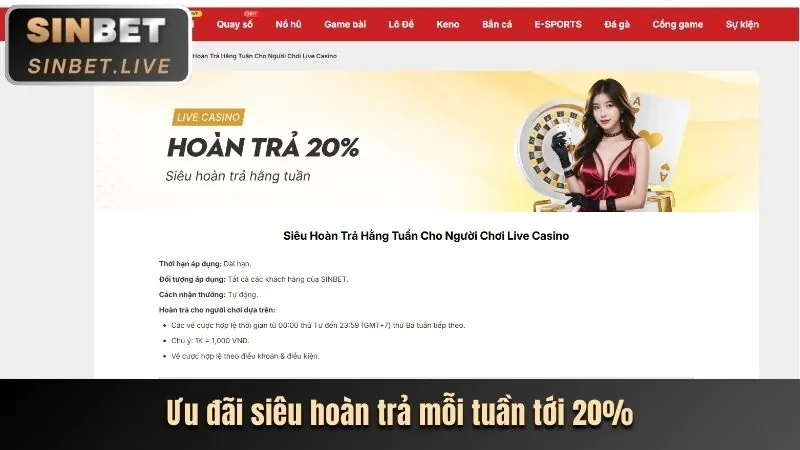 Phân tích ưu đãi mới nhất llwin